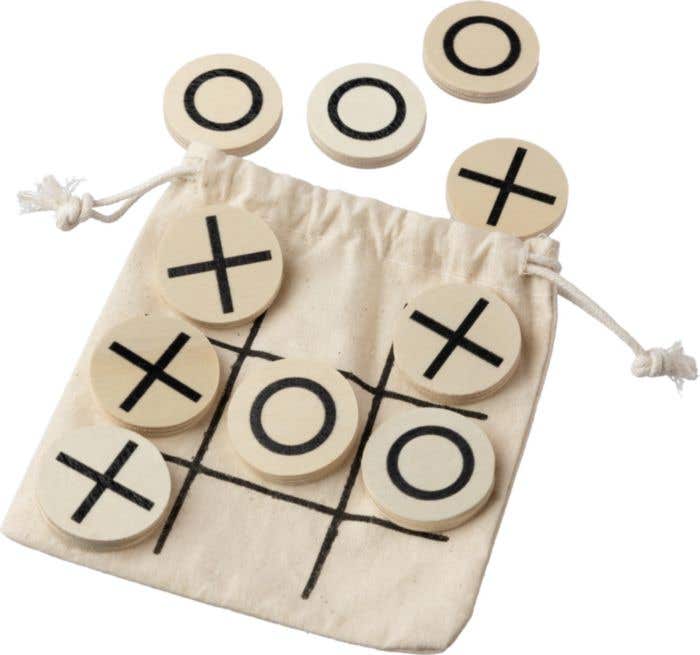 Tic Tac Toe en bois Waltraud