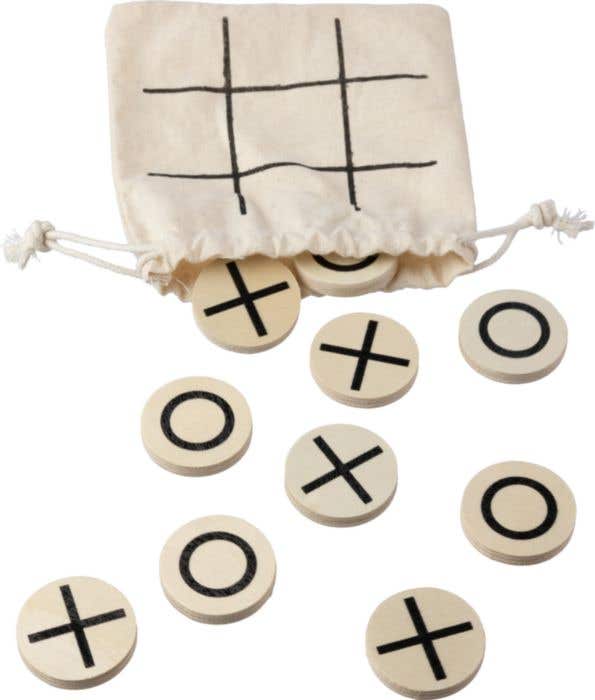Tic Tac Toe en bois Waltraud