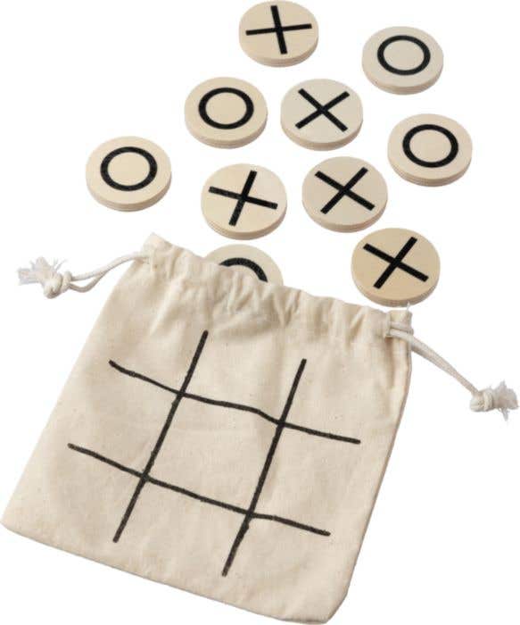 Tic Tac Toe en bois Waltraud