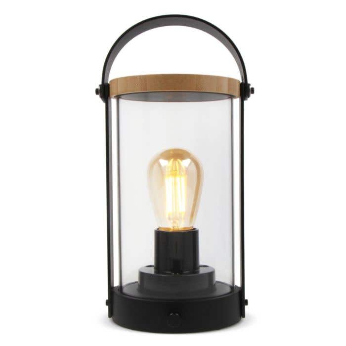 Lampe en Bambou Rechargeable Edison