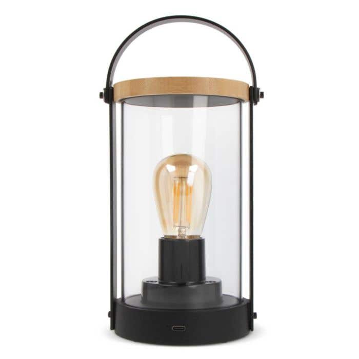 Lampe en Bambou Rechargeable Edison