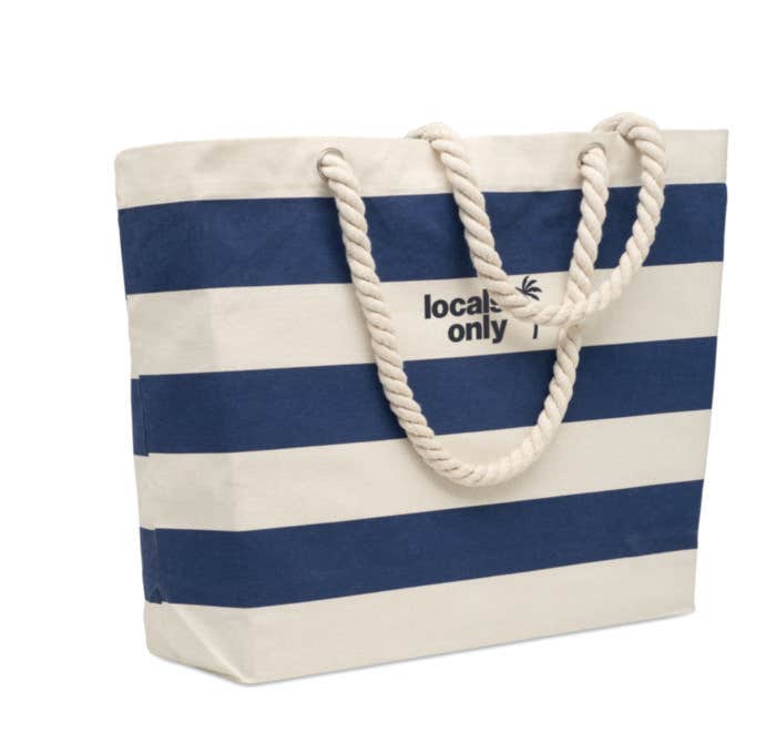 Sac de Plage en Coton Heaven Stripe