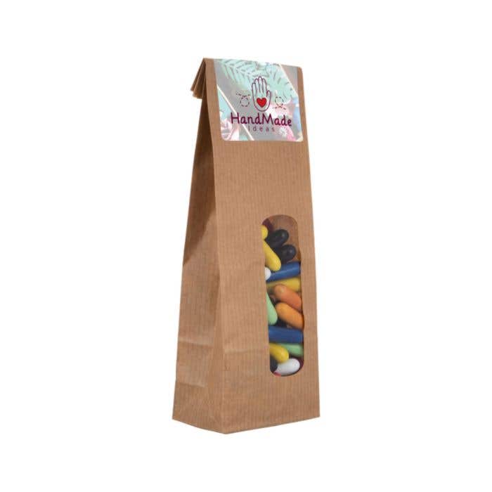 Sachet kraft avec bonbons