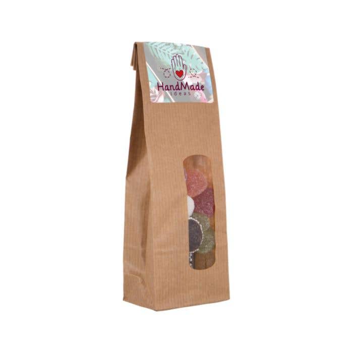 Sachet kraft avec bonbons