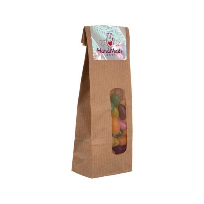Sachet kraft avec bonbons