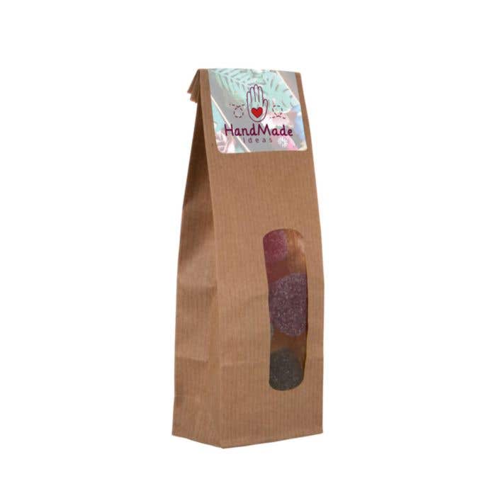 Sachet kraft avec bonbons