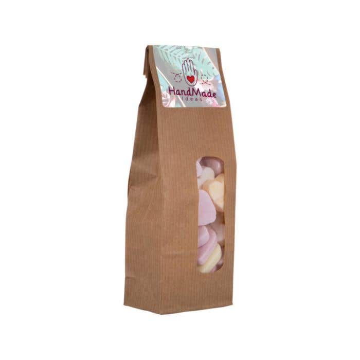 Sachet kraft avec bonbons