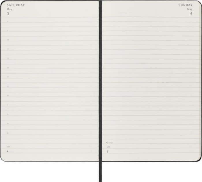 Agenda journalier Moleskine Hardcover L