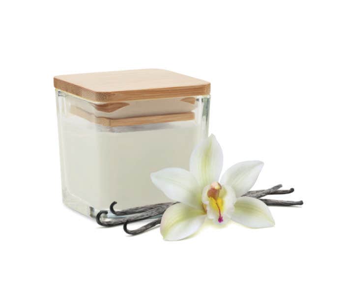 Squared fragranced candle 50gr Pila