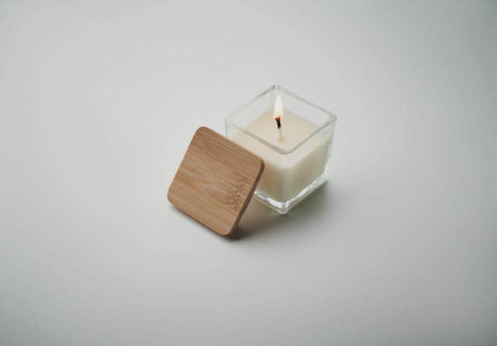 Squared fragranced candle 50gr Pila