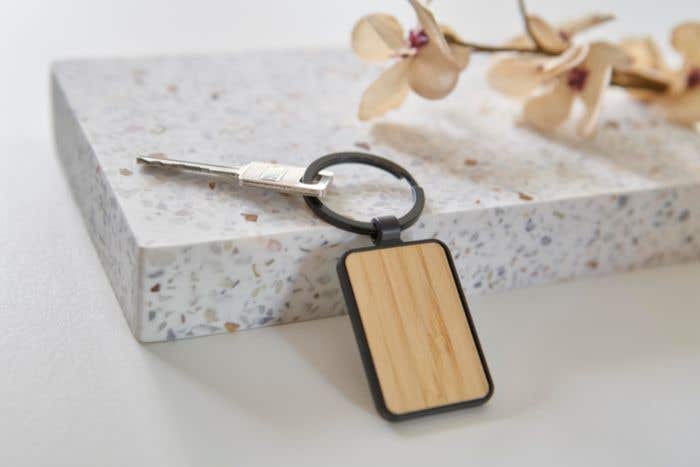 Porte-clés en bambou Brigitte