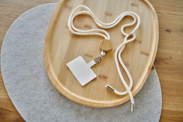 Lanière de téléphone en coton Lucia