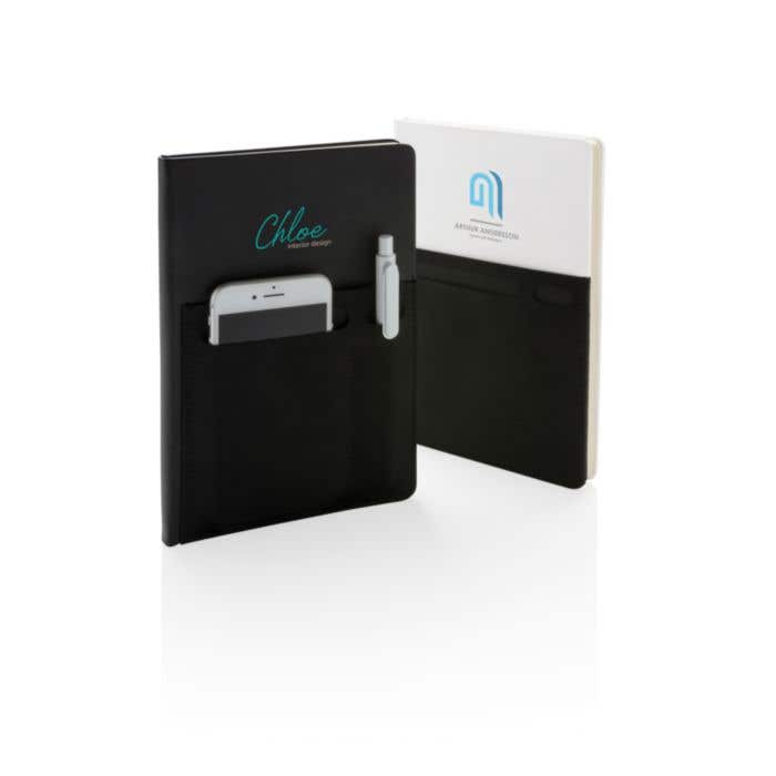 Carnet de notes A5 Deluxe avec pochettes