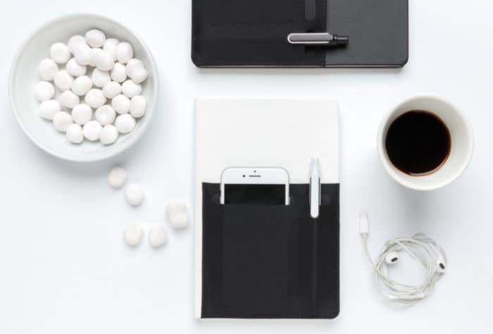 Carnet de notes A5 Deluxe avec pochettes