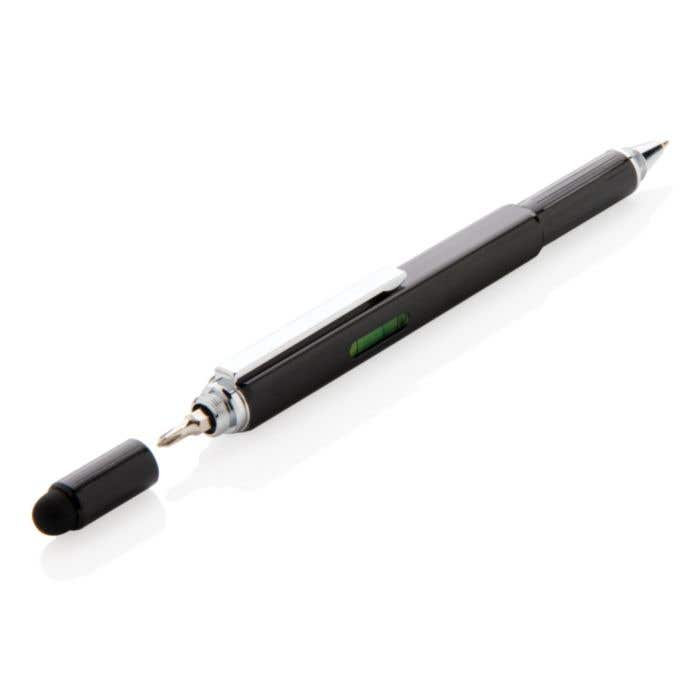 Stylo outil 5 en 1 en aluminium