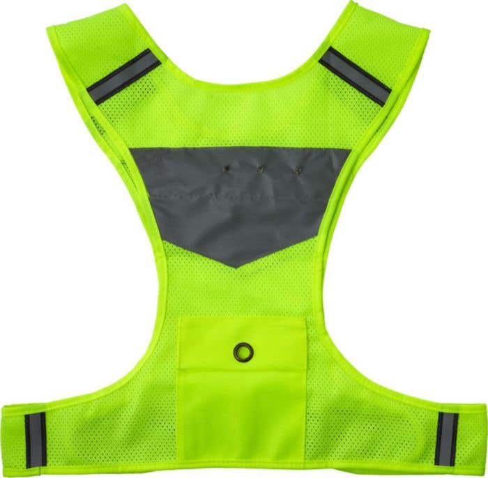 Veste de sport réfléchissante avec LED