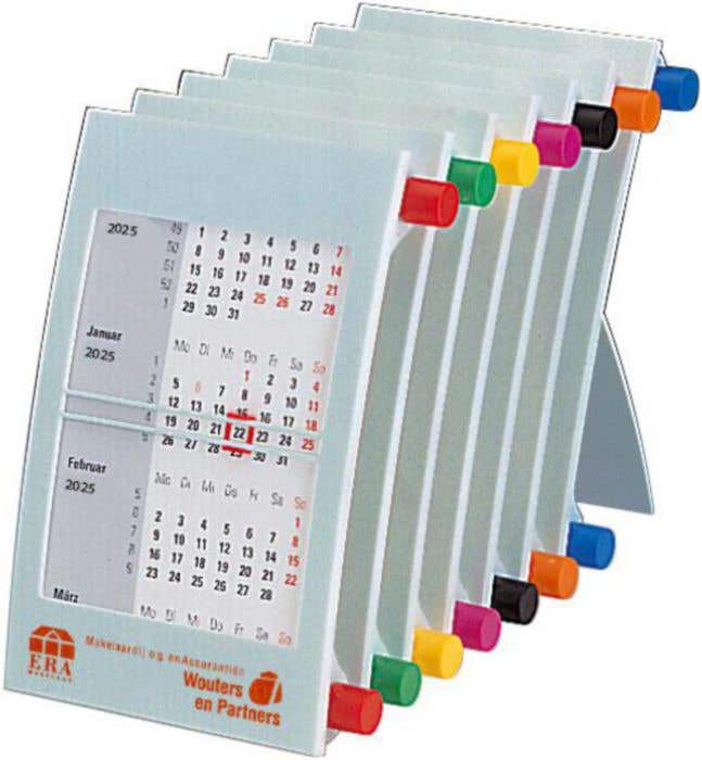Calendrier de bureau trimestriel