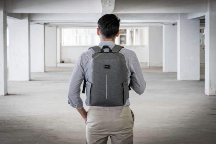BrandCharger Sac à dos imperméable pour ordinateur portable rPET Phantom Lite 2 [16 pouces]