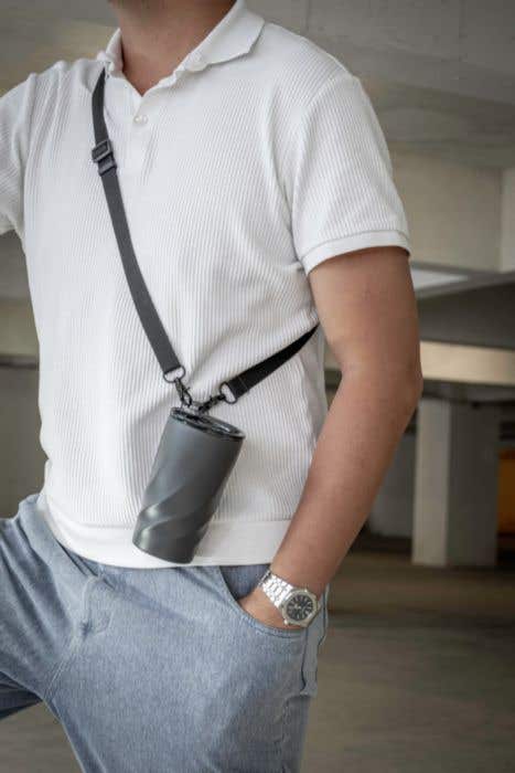 BrandCharger Gobelet To Go en inox recyclé Vortex Calix Ceramica [400 ml]