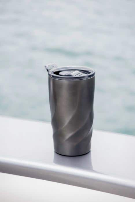 BrandCharger Gobelet To Go en inox recyclé Vortex Calix [400 ml]