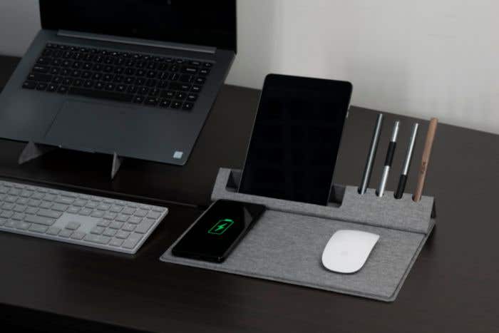 BrandCharger Organisateur de bureau rPET Evopad Charge