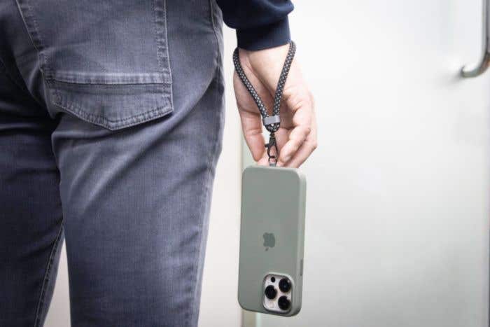 BrandCharger Lanière chargeur de téléphone rPET Lany Wristband Charge