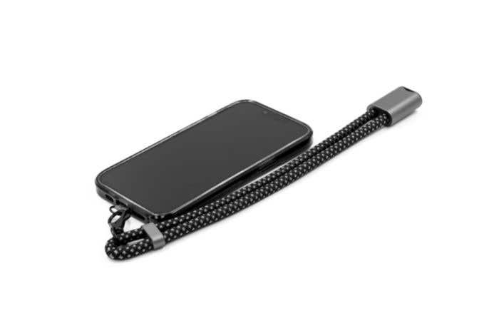 BrandCharger Lanière chargeur de téléphone rPET Lany Wristband Charge