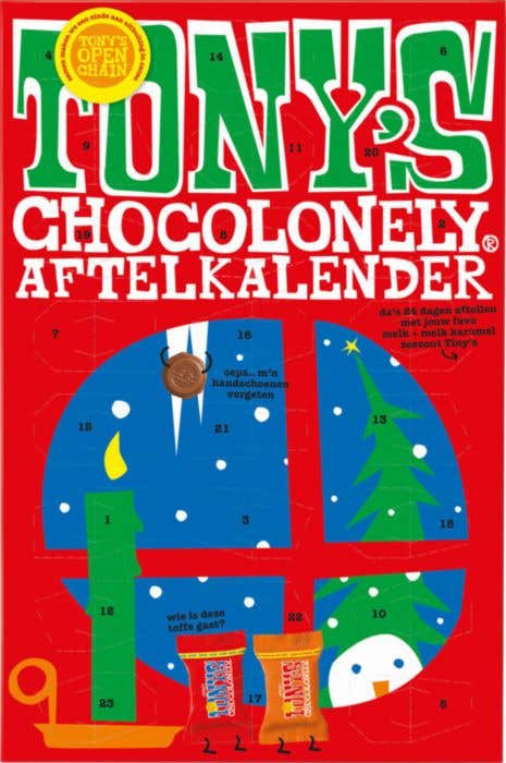 Tony's Chocolonely Tiny's Calendrier de l'Avent