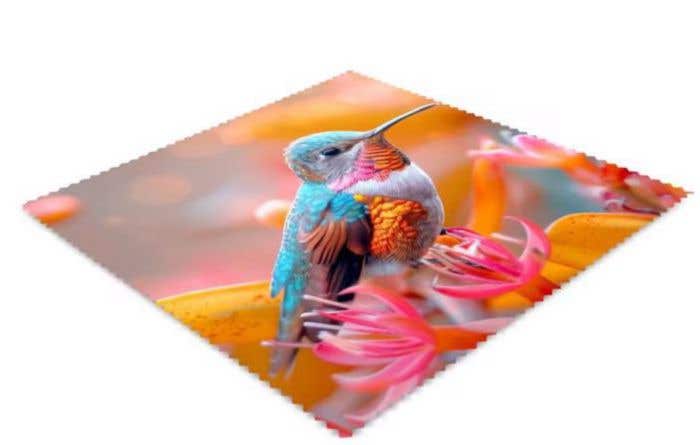 Chiffon en Microfibre rPET Ali [15 x 15 cm]