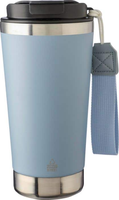 Gobelet en inox recyclé Kayla [500 ml]