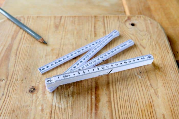 Mètre pliant de 2 mètres