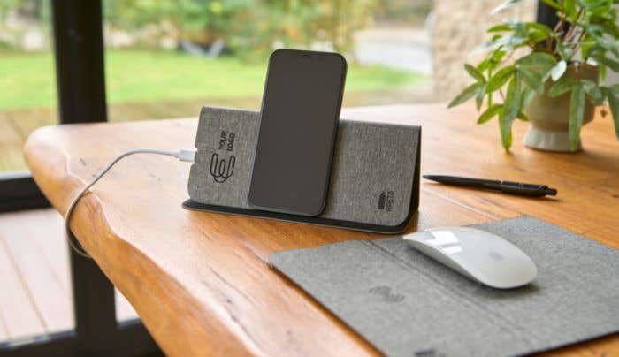 Tapis de souris avec chargeur rapide rPET Selene [10 W]