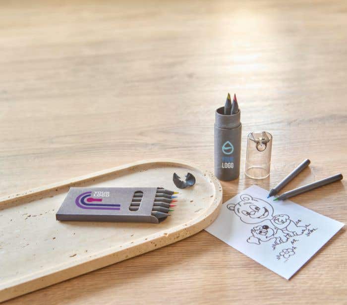 Ensemble de crayons de couleur Beate [7 couleurs]