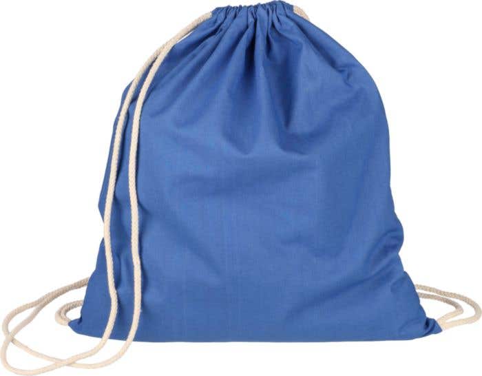 Sac à dos à cordon en coton Oeko-Tex Bridget