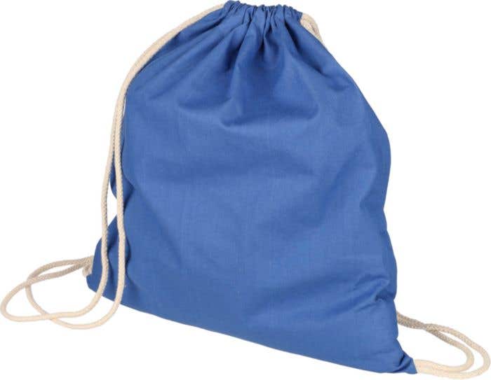 Sac à dos à cordon en coton Oeko-Tex Bridget