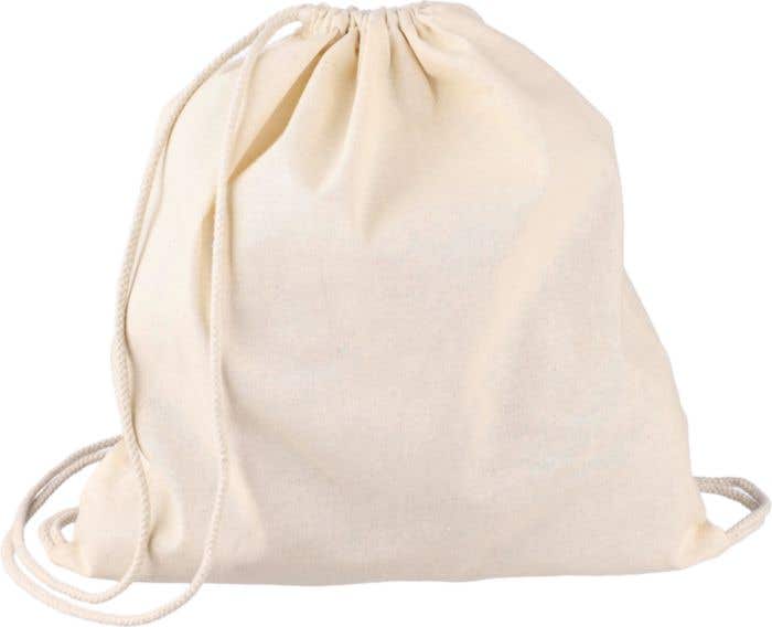 Sac à dos à cordon en coton Oeko-Tex Georgia