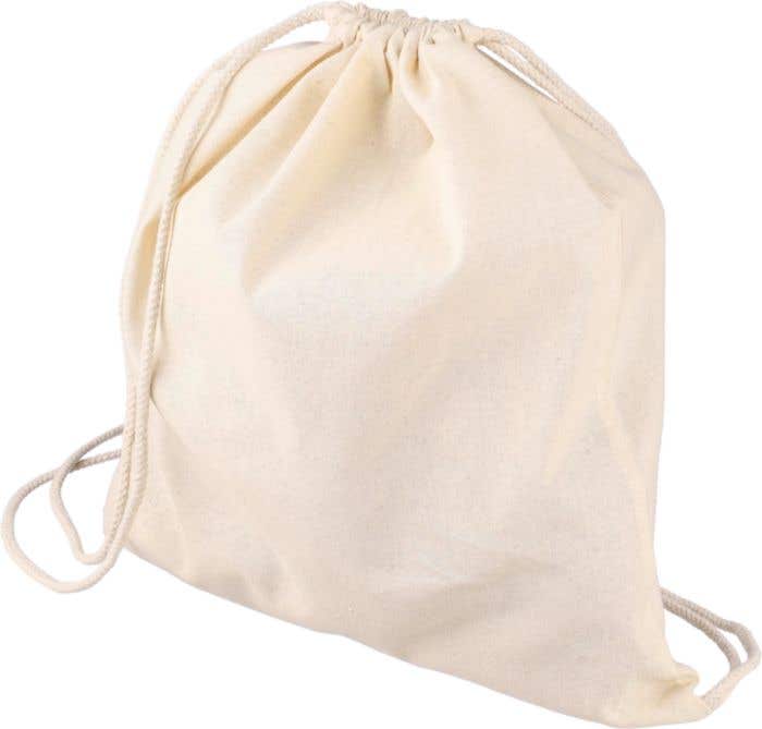 Sac à dos à cordon en coton Oeko-Tex Georgia