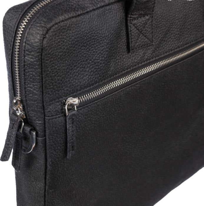 Tomatenleren Laptoptas Lillian [15 inch]