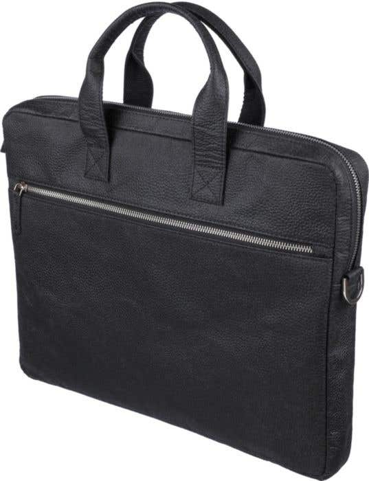 Sacoche pour ordinateur portable en cuir de tomate Lillian [15 pouces]