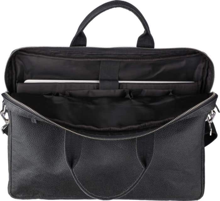 Sacoche pour ordinateur portable en cuir de tomate Lillian [15 pouces]