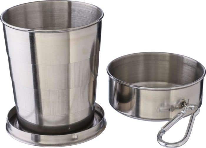 Drinkbeker Annette | 220 ml | RVS | Opvouwbaar | Karabijnhaak