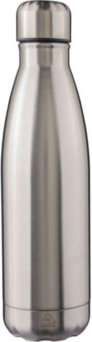 Drinkfles Lombok | 500 ml | Gerecycleerd RVS | Dubbelwandig
