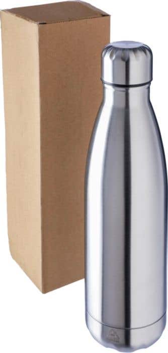 Drinkfles Lombok | 500 ml | Gerecycleerd RVS | Dubbelwandig