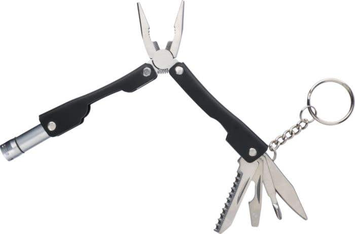 Outil multifonction en inox Clifton [10 fonctions]