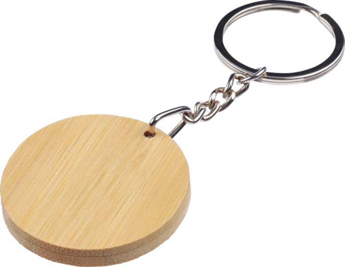 Porte-clés en bambou Gene
