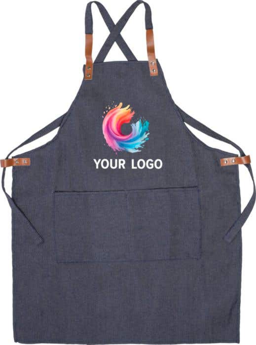 Tablier de cuisine en denim Greg