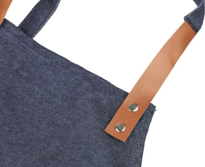 Tablier de cuisine en denim Greg