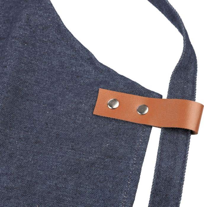 Tablier de cuisine en denim Greg