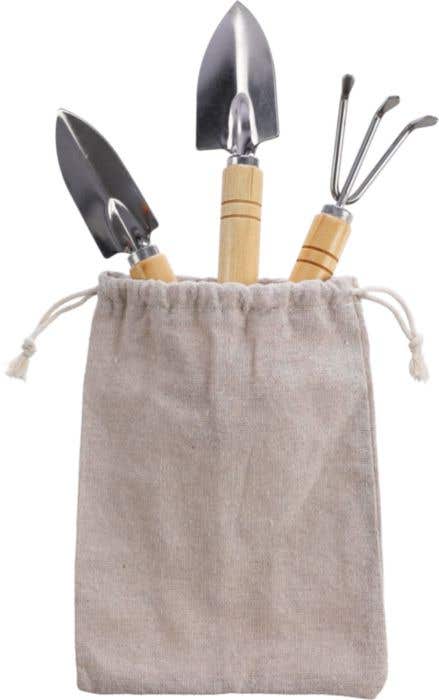 Outils de jardin en bois Jeanette [3 pièces]