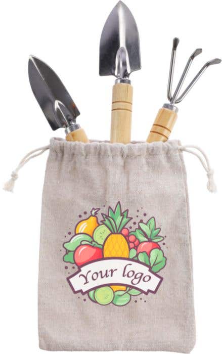 Outils de jardin en bois Jeanette [3 pièces]